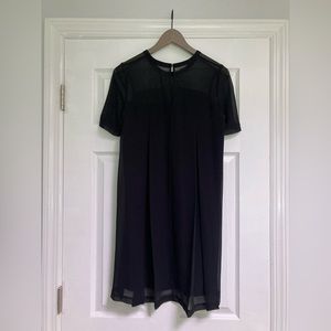 NWT Bcbgmaxazria flowy sheer top mini dress